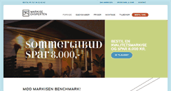 Desktop Screenshot of markiseeksperten.dk