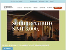 Tablet Screenshot of markiseeksperten.dk